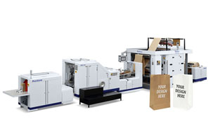 paper bag making machine